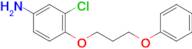 3-Chloro-4-(3-phenoxypropoxy)aniline