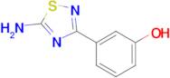 3-(5-Amino-1,2,4-thiadiazol-3-yl)phenol