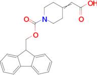 2-(1-{[(9h-fluoren-9-yl)methoxy]carbonyl}piperidin-4-ylidene)acetic acid