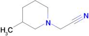 2-(3-Methylpiperidin-1-yl)acetonitrile