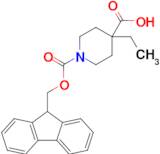 4-Ethyl-1-{[(9h-fluoren-9-yl)methoxy]carbonyl}piperidine-4-carboxylic acid