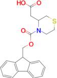 2-(4-{[(9h-fluoren-9-yl)methoxy]carbonyl}thiomorpholin-3-yl)acetic acid