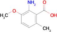 2-Amino-3-methoxy-6-methylbenzoic acid