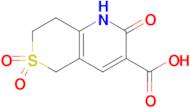 2-Oxo-2,5,7,8-tetrahydro-1h-thiopyrano[4,3-b]pyridine-3-carboxylic acid 6,6-dioxide