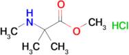 Methyl 2-methyl-2-(methylamino)propanoate hydrochloride