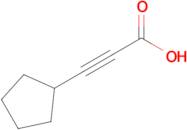 3-Cyclopentylprop-2-ynoic acid