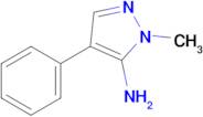 1-Methyl-4-phenyl-1h-pyrazol-5-amine