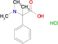 2-(Dimethylamino)-2-phenylpropanoic acid hydrochloride