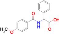 2-[(4-methoxyphenyl)formamido]-2-phenylacetic acid