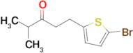 1-(5-Bromothiophen-2-yl)-4-methylpentan-3-one