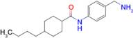 n-[4-(aminomethyl)phenyl]-4-butylcyclohexane-1-carboxamide