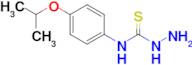 3-Amino-1-[4-(propan-2-yloxy)phenyl]thiourea