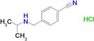 4-{[(propan-2-yl)amino]methyl}benzonitrile hydrochloride