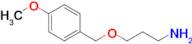 3-[(4-methoxyphenyl)methoxy]propan-1-amine