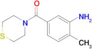 2-Methyl-5-(thiomorpholine-4-carbonyl)aniline