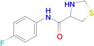 n-(4-Fluorophenyl)-1,3-thiazolidine-4-carboxamide