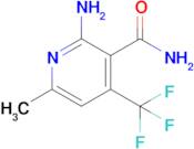 2-Amino-6-methyl-4-(trifluoromethyl)pyridine-3-carboxamide