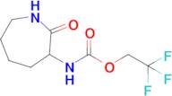 2,2,2-Trifluoroethyl n-(2-oxoazepan-3-yl)carbamate