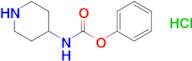 Phenyl n-(piperidin-4-yl)carbamate hydrochloride