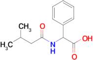 2-(3-Methylbutanamido)-2-phenylacetic acid