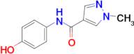 n-(4-Hydroxyphenyl)-1-methyl-1h-pyrazole-4-carboxamide