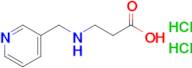 3-[(pyridin-3-ylmethyl)amino]propanoic acid dihydrochloride