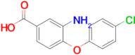 3-Amino-4-(4-chlorophenoxy)benzoic acid