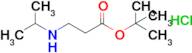 Tert-butyl 3-[(propan-2-yl)amino]propanoate hydrochloride