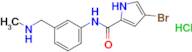 4-Bromo-N-{3-[(methylamino)methyl]phenyl}-1h-pyrrole-2-carboxamide hydrochloride