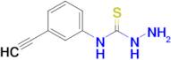 3-Amino-1-(3-ethynylphenyl)thiourea