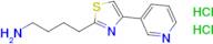 4-[4-(pyridin-3-yl)-1,3-thiazol-2-yl]butan-1-amine dihydrochloride