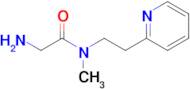 2-Amino-N-methyl-N-[2-(pyridin-2-yl)ethyl]acetamide