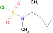 n-(1-Cyclopropylethyl)-N-methylsulfamoyl chloride