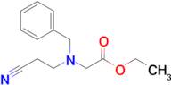 Ethyl 2-[benzyl(2-cyanoethyl)amino]acetate