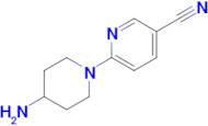 6-(4-Aminopiperidin-1-yl)pyridine-3-carbonitrile