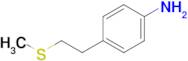 4-[2-(methylsulfanyl)ethyl]aniline