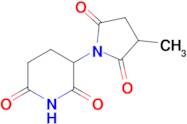 3-(3-Methyl-2,5-dioxopyrrolidin-1-yl)piperidine-2,6-dione