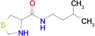 n-(3-Methylbutyl)-1,3-thiazolidine-4-carboxamide