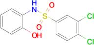 3,4-Dichloro-N-(2-hydroxyphenyl)benzene-1-sulfonamide