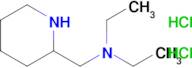 Diethyl[(piperidin-2-yl)methyl]amine dihydrochloride