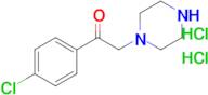 1-(4-Chlorophenyl)-2-(piperazin-1-yl)ethan-1-one dihydrochloride