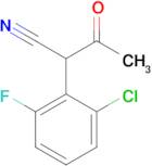2-(2-Chloro-6-fluorophenyl)-3-oxobutanenitrile