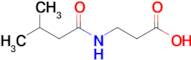 3-(3-Methylbutanamido)propanoic acid