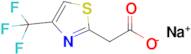Sodium 2-[4-(trifluoromethyl)-1,3-thiazol-2-yl]acetate