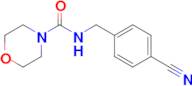 n-[(4-cyanophenyl)methyl]morpholine-4-carboxamide