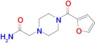 2-[4-(furan-2-carbonyl)piperazin-1-yl]acetamide