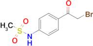 n-[4-(2-bromoacetyl)phenyl]methanesulfonamide