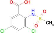 3,5-Dichloro-2-methanesulfonamidobenzoic acid