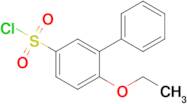 4-Ethoxy-3-phenylbenzene-1-sulfonyl chloride