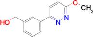 [3-(6-methoxypyridazin-3-yl)phenyl]methanol